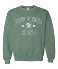 Green Sweatshirt  Light Letters