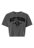 Dark Grey Crop