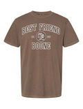 Customizable Bold Letter Unisex T-Shirts - Espresso